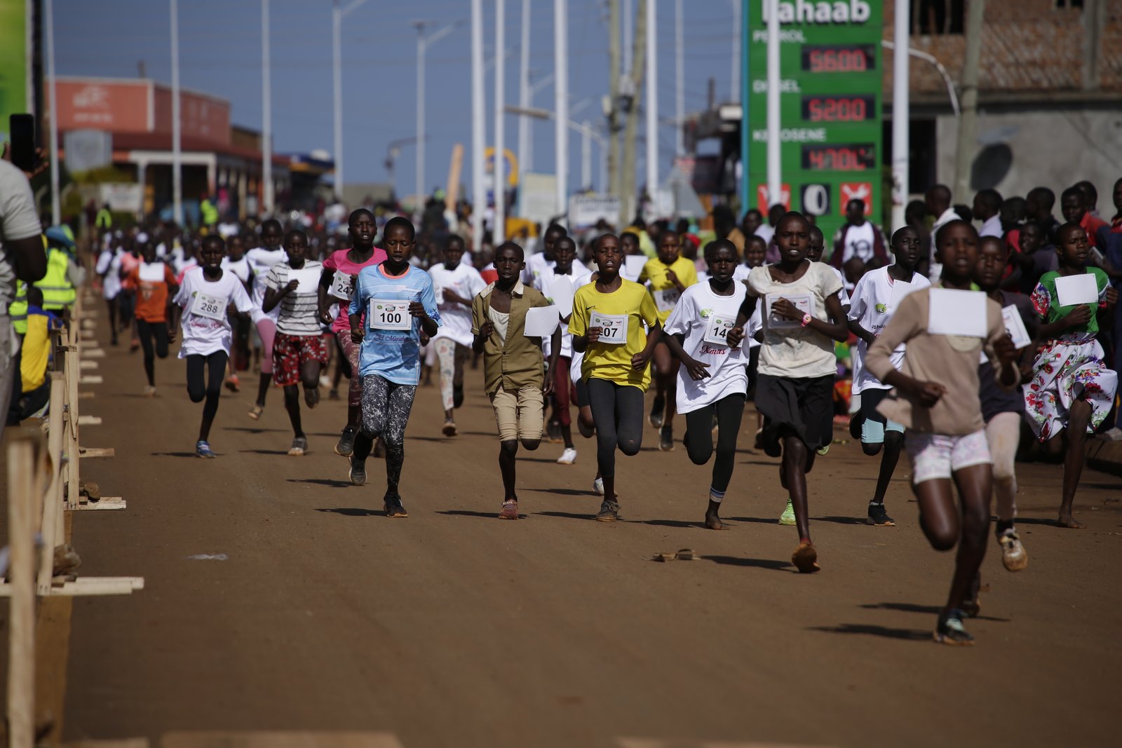 Joshua Cheptegei Kids Xmas Run